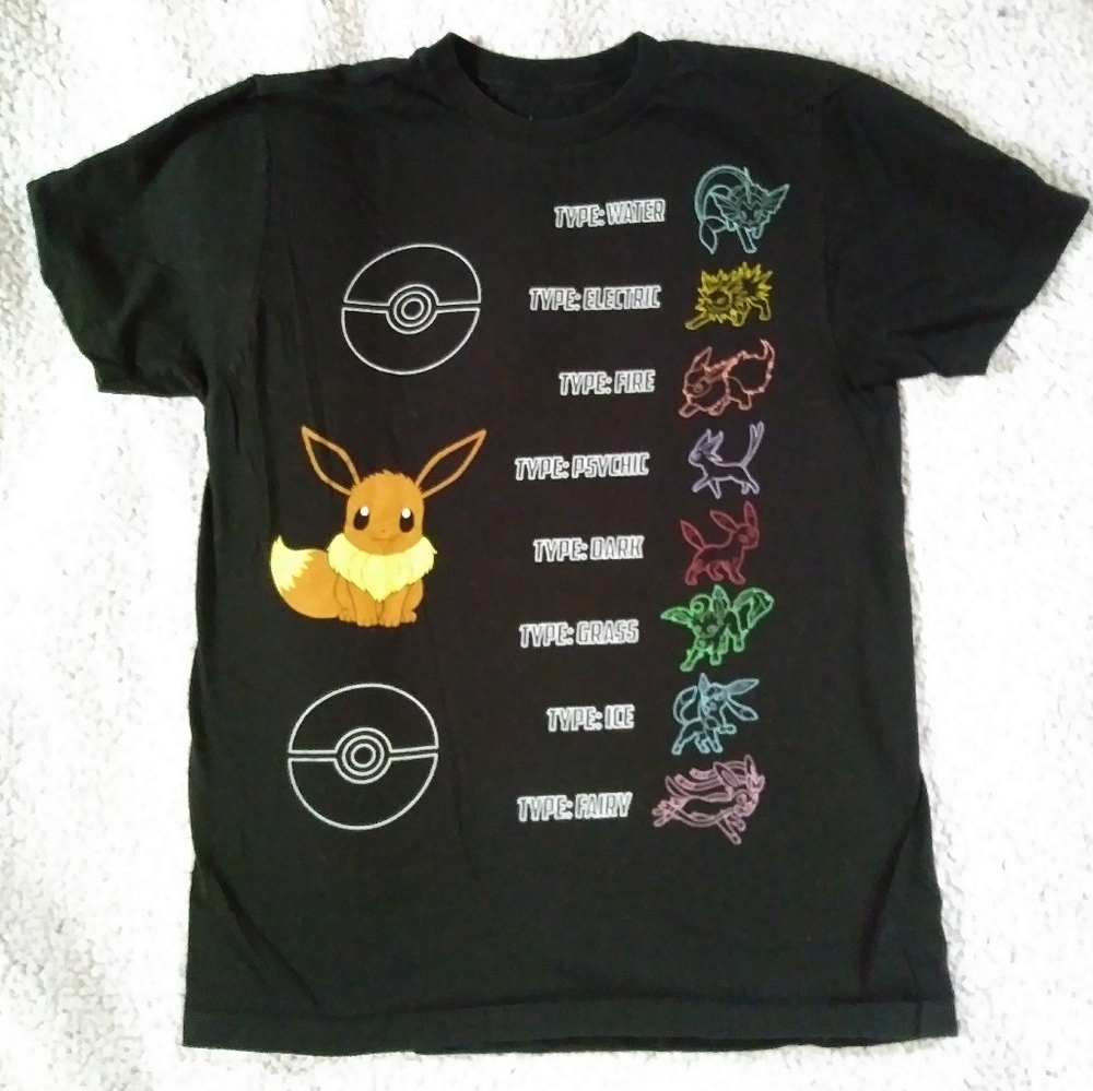 SOLD Pokemon Eevee Tee, We Love Fine